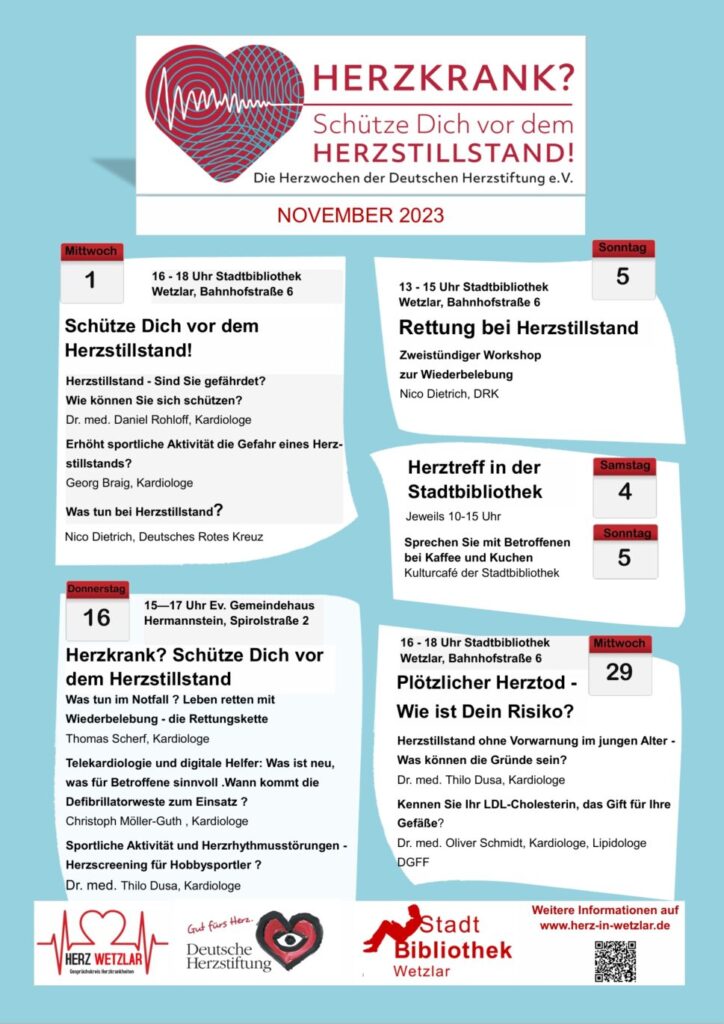 Plakat Herzwochen 2023